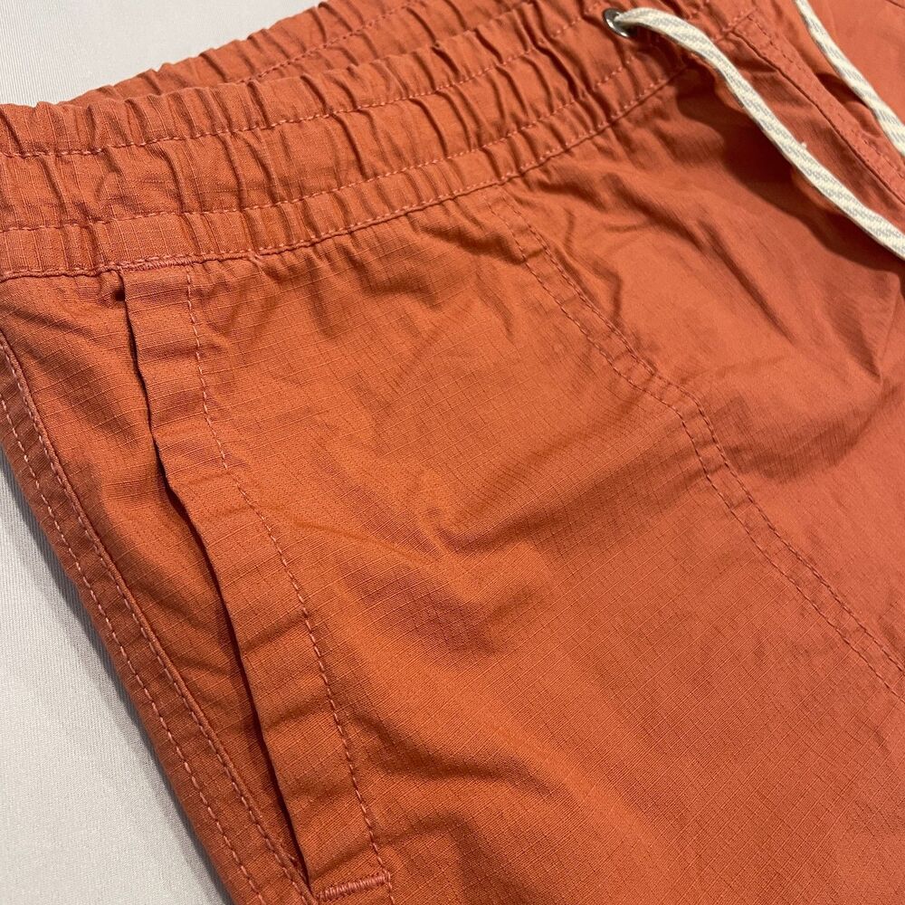 ~ VUORI Med Vintage Ripstop Short DuraTerra Rust Terracotta Womens Cut Off VW385 - Picture 11 of 16